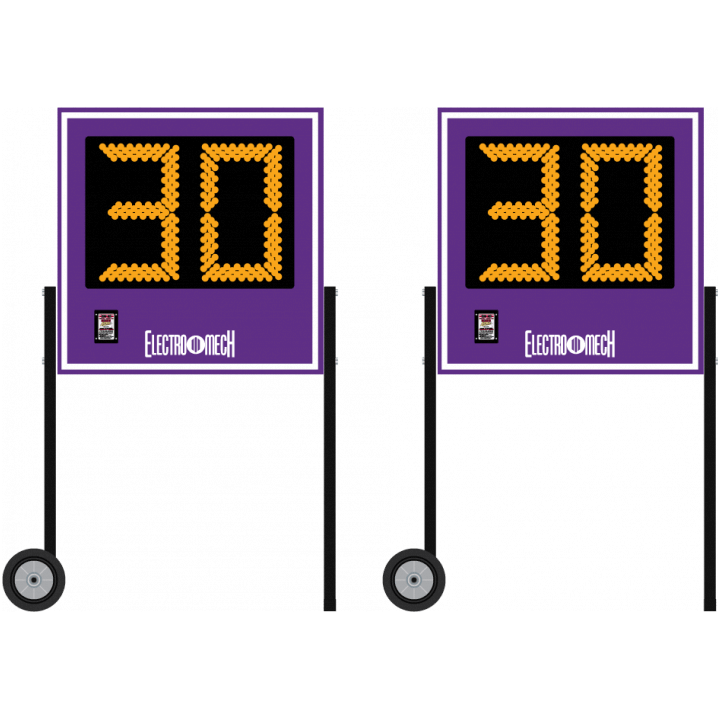 Electro-Mech LX3018 Portable Play Clock Set With 18-Inch Digits