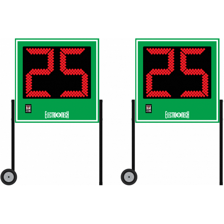 Electro-Mech LX3024 Portable Play Clock Set With 24-Inch Digits