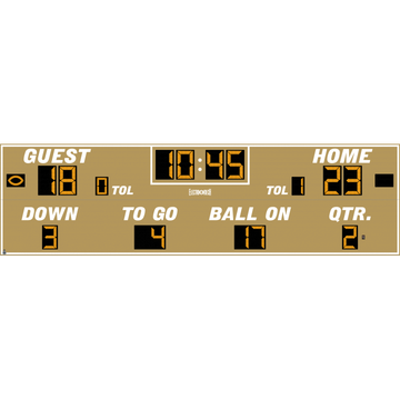 Electro-Mech LX388 Pro-Size Football Scoreboards