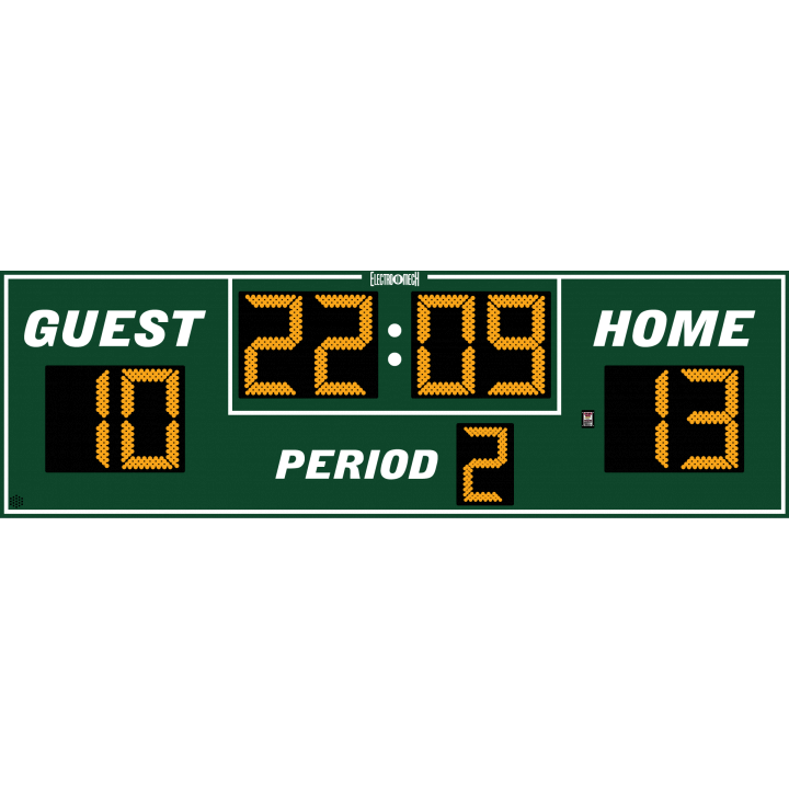Electro-Mech LX6360 Outdoor Basic Multi-Sport Scoreboard (16'x5')