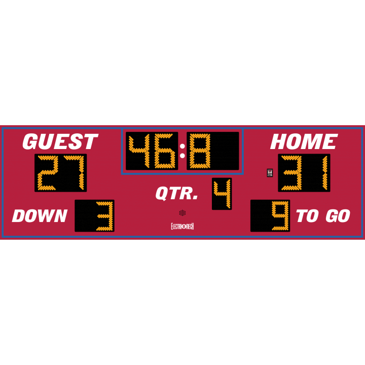 Electro-Mech LX643 Outdoor Soccer/Lacrosse Scoreboards