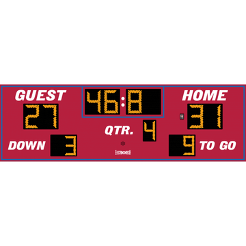 Electro-Mech LX643 Outdoor Soccer/Lacrosse Scoreboards