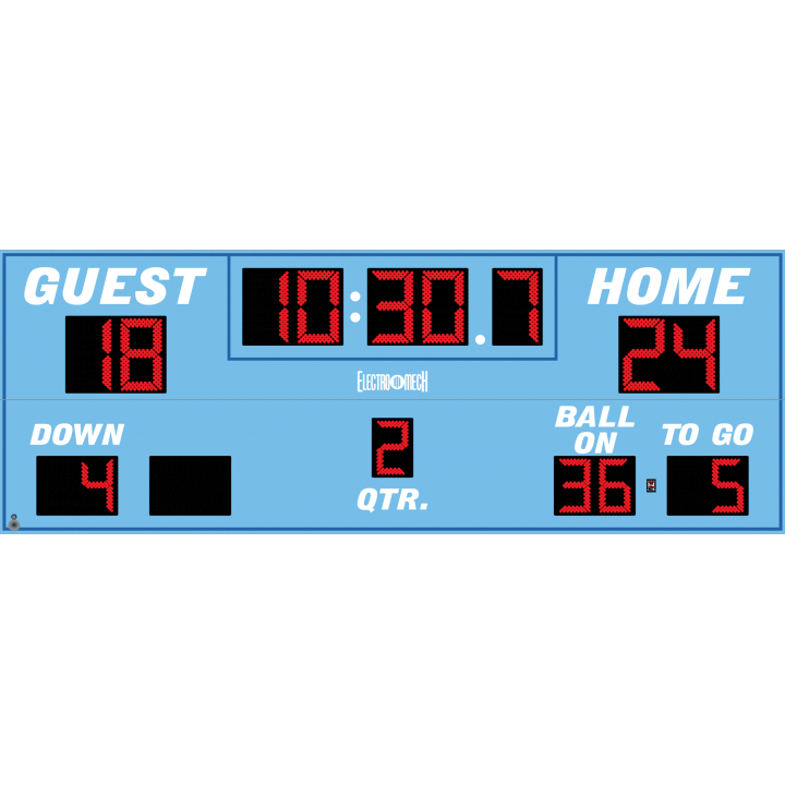Electro-Mech LX654 Soccer Scoreboards