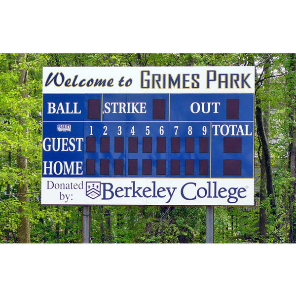Electronic Scoreboard for Baseball & Softball with Pitch Count - 3320