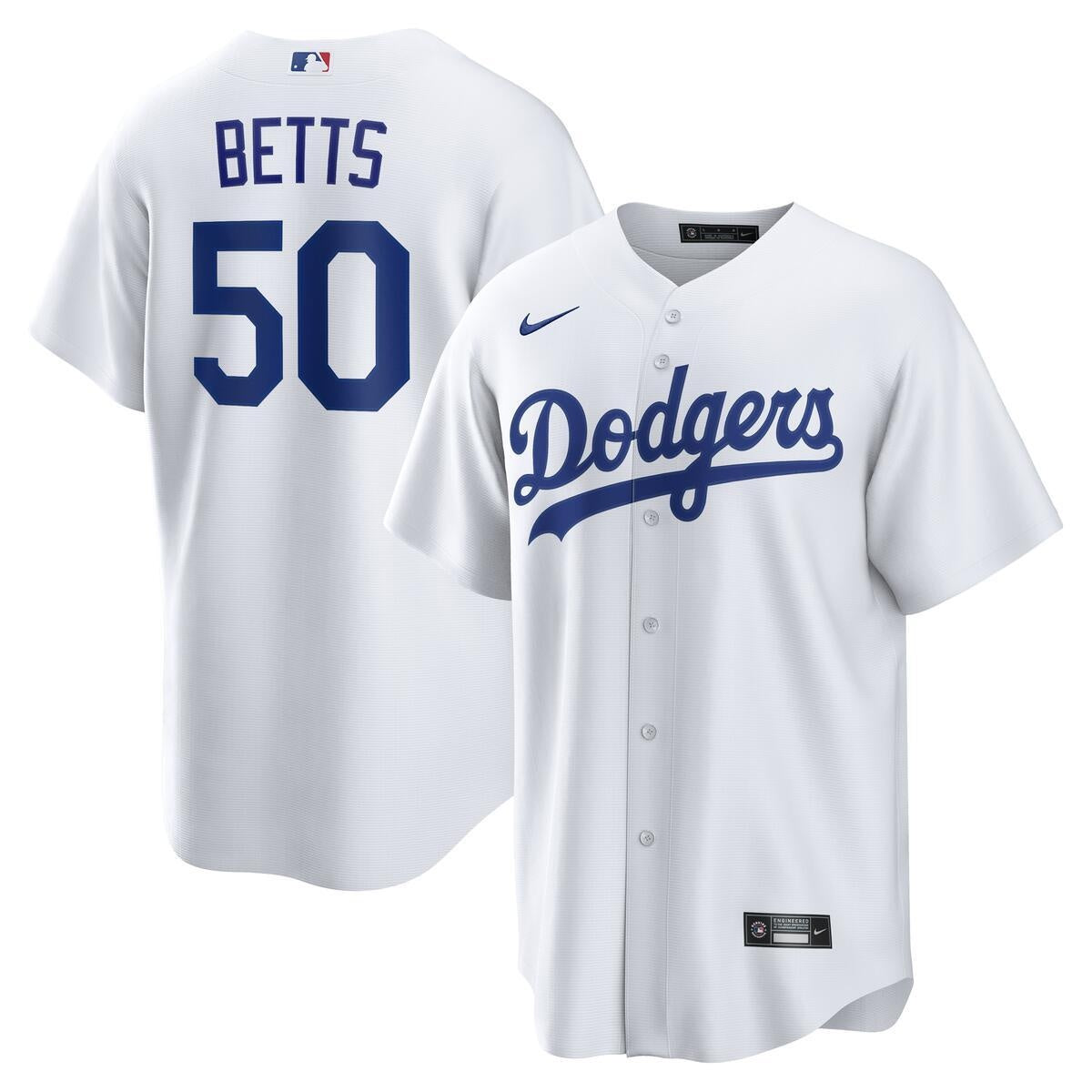 Nike Los Angeles Dodgers Mookie Betts Home Jersey