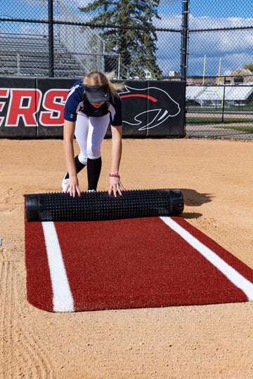 Portolite Baseball Half Batter's Mat