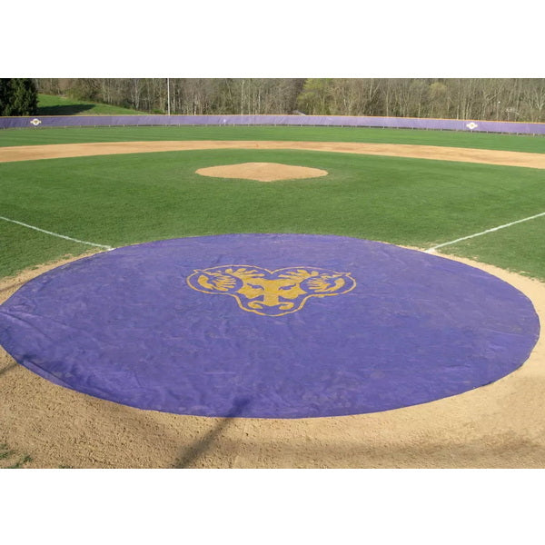 Field Saver Baseball Spot Cover - Vinyl (Weighted Hem)