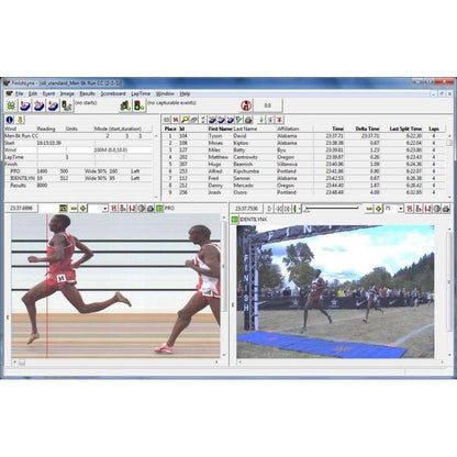 FinishLynx Athletics Timing Systems for Track Meets