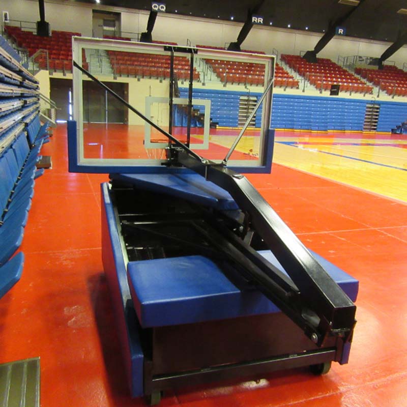 Storm™ Arena 72" Tempered Glass Portable Basketball Hoop by First Team