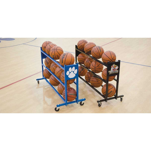 Fisher Athletic Ball Rack w/ Graphics KBBR15