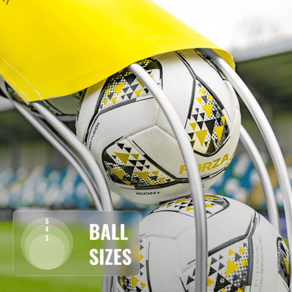 FORZA Ball Launcher Trainer Soccer Ball Machine + Feeder SC45474