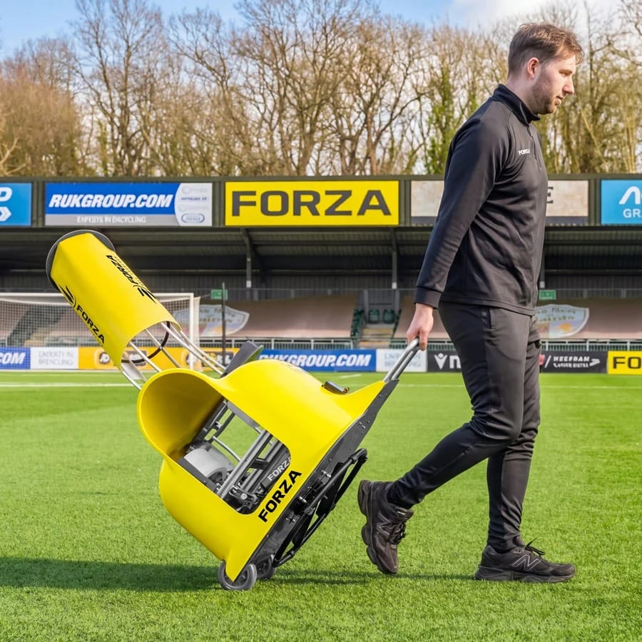 FORZA Ball Launcher Trainer Soccer Ball Machine + Feeder + Speed Boost SC45476