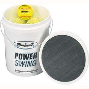 Markwort 18 11" Softballs with Bucket