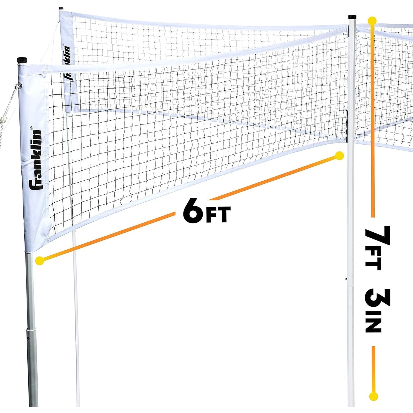 Quad Volleyball Net