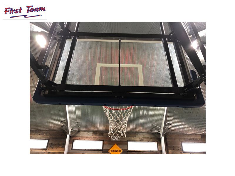 Basketball Backboard Height Adjuster by First Team