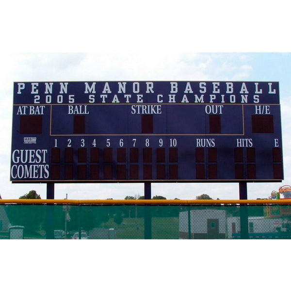Full Size Electronic Scoreboard for Baseball and Softball - 3328