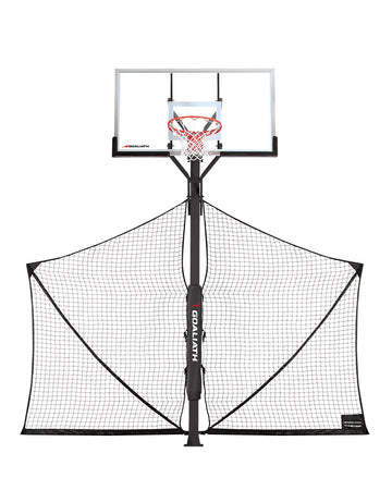 Goaliath Basketball Goal Accessories - Goaliath Yard Guard Basketball Rebounder  basketball ball return