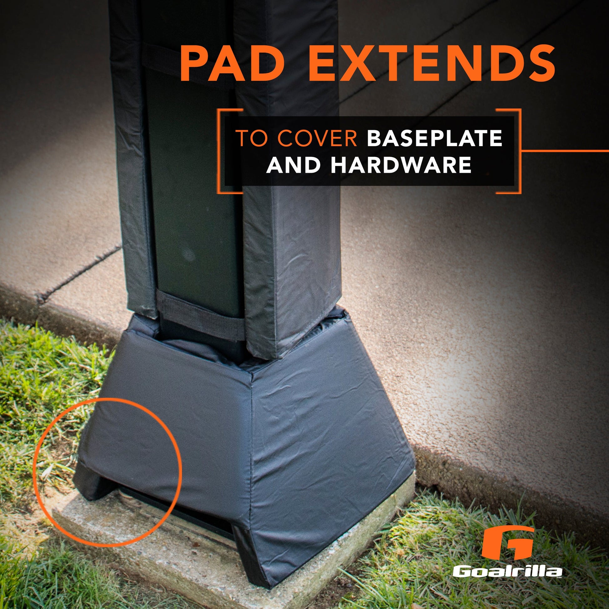 Universal Basketball Pole Pad
