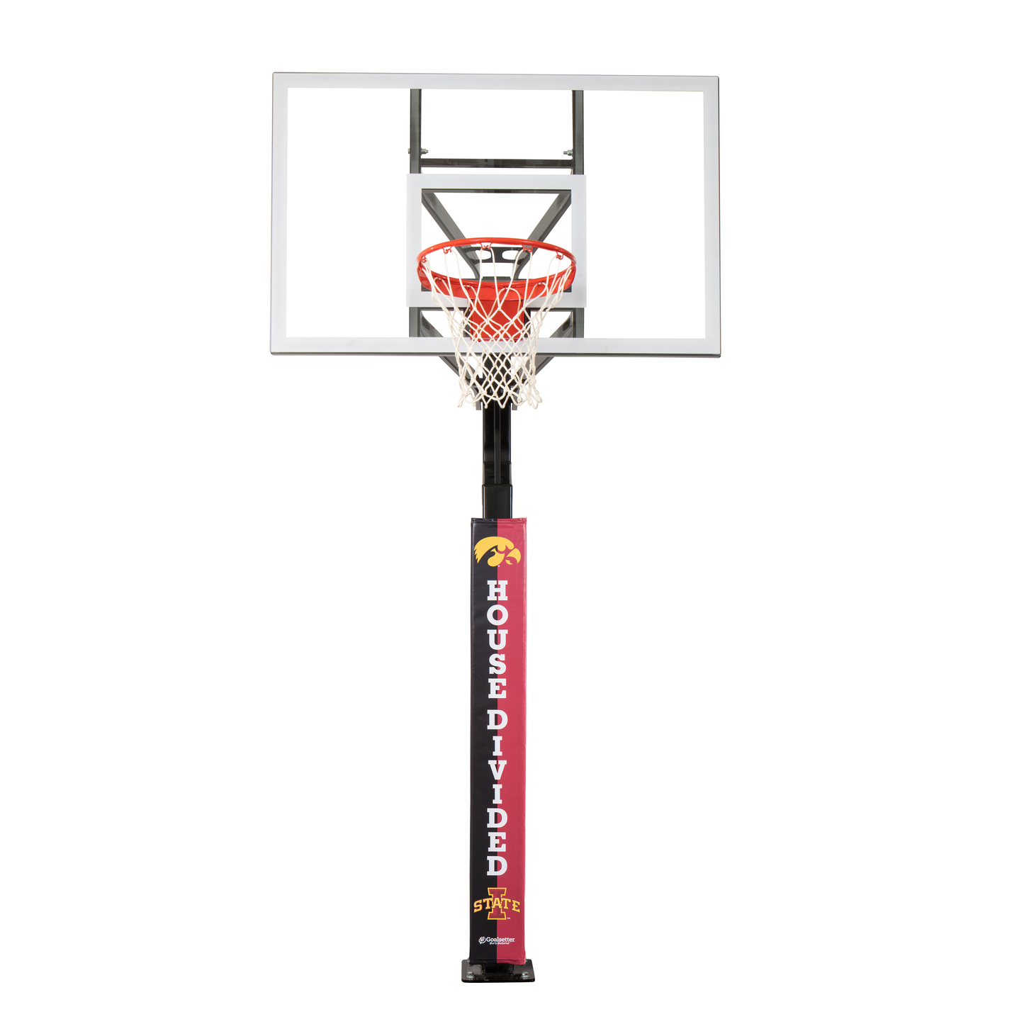 Iowa/Iowa State Basketball Pole Pad