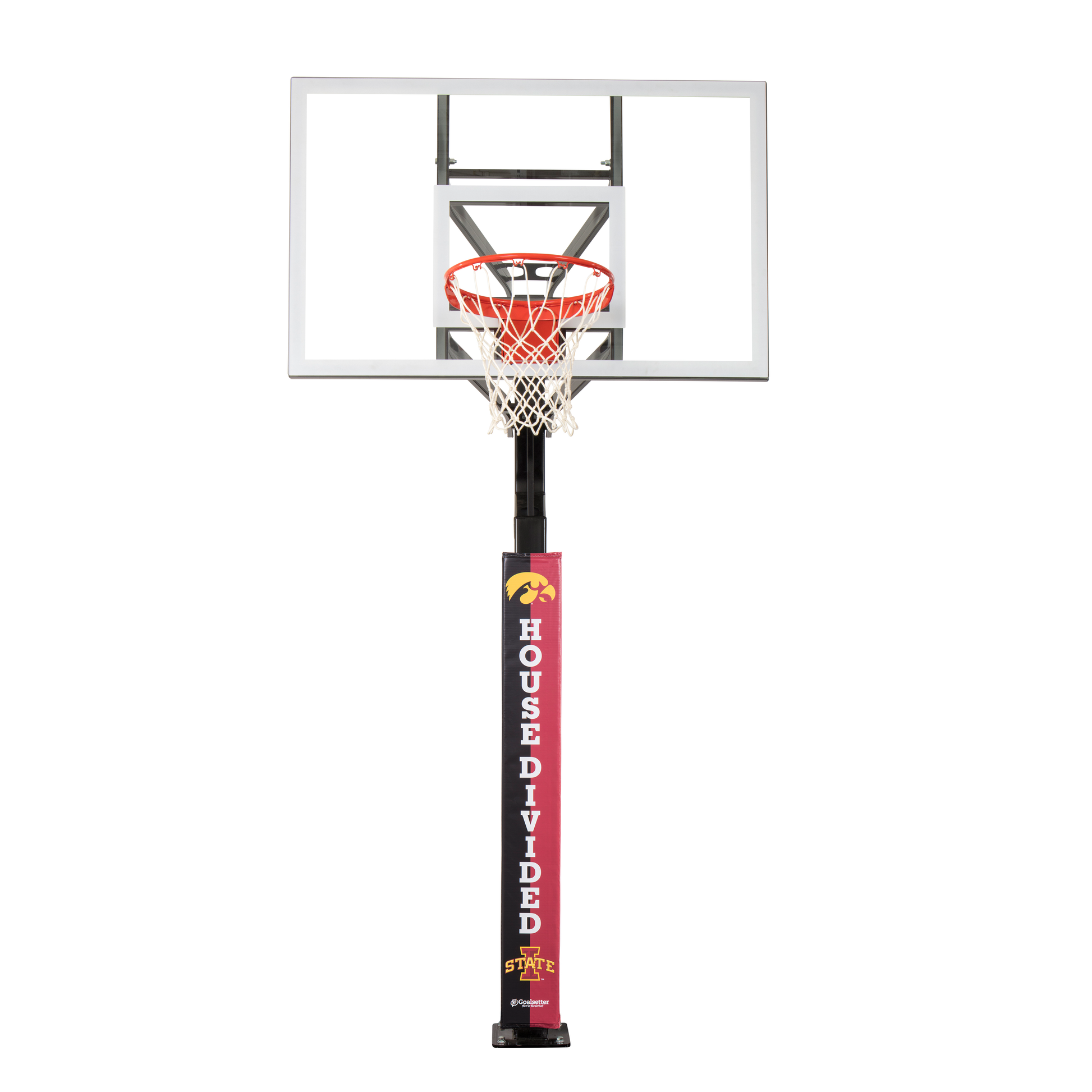 Iowa/Iowa State Basketball Pole Pad