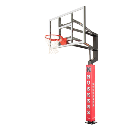 Nebraska Cornhuskers Basketball Pole Pad