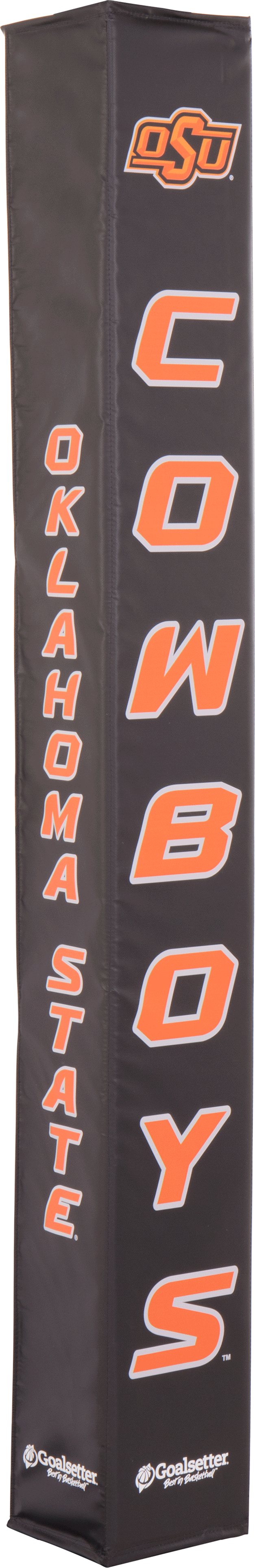 Oklahoma State Cowboys Basketball Pole Pad - Black