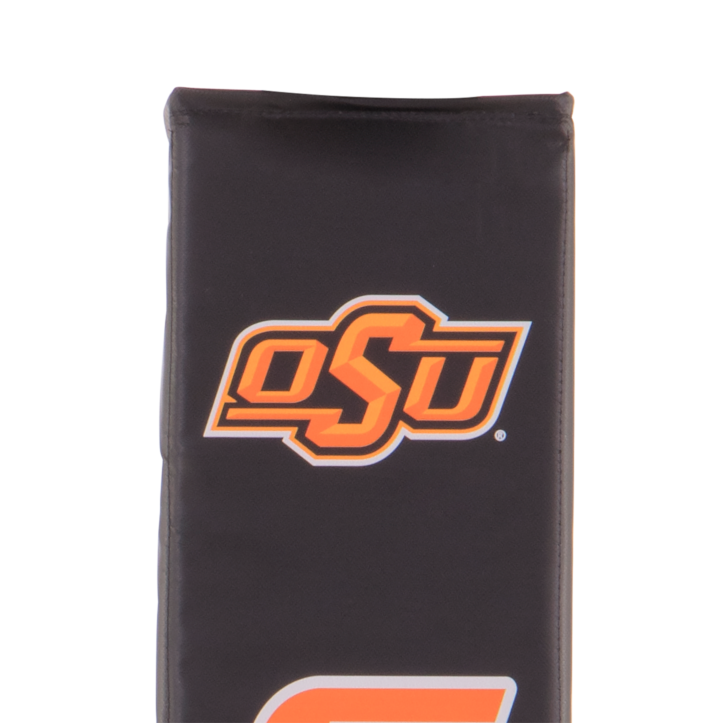 Oklahoma State Cowboys Basketball Pole Pad - Black