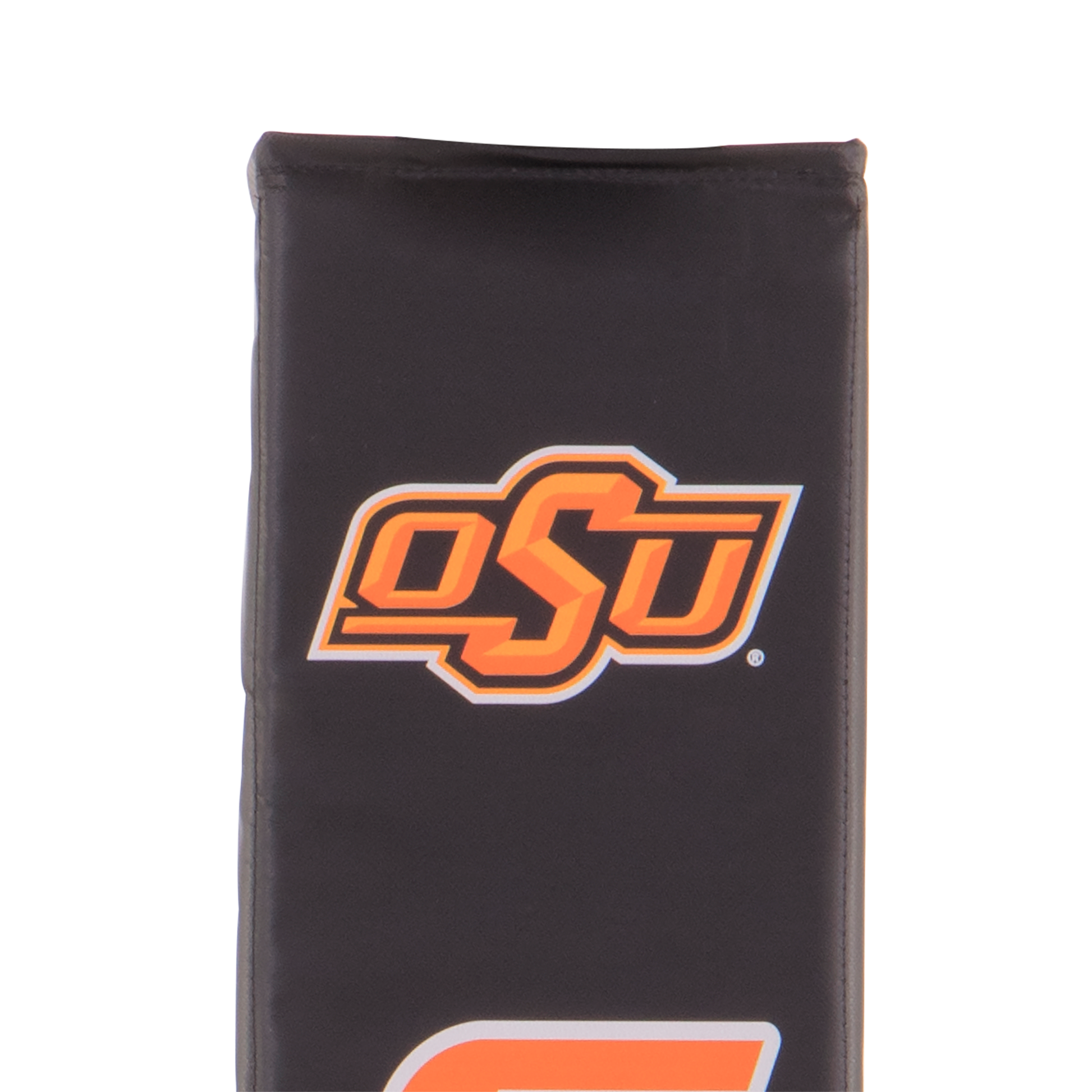 Oklahoma State Cowboys Basketball Pole Pad - Black