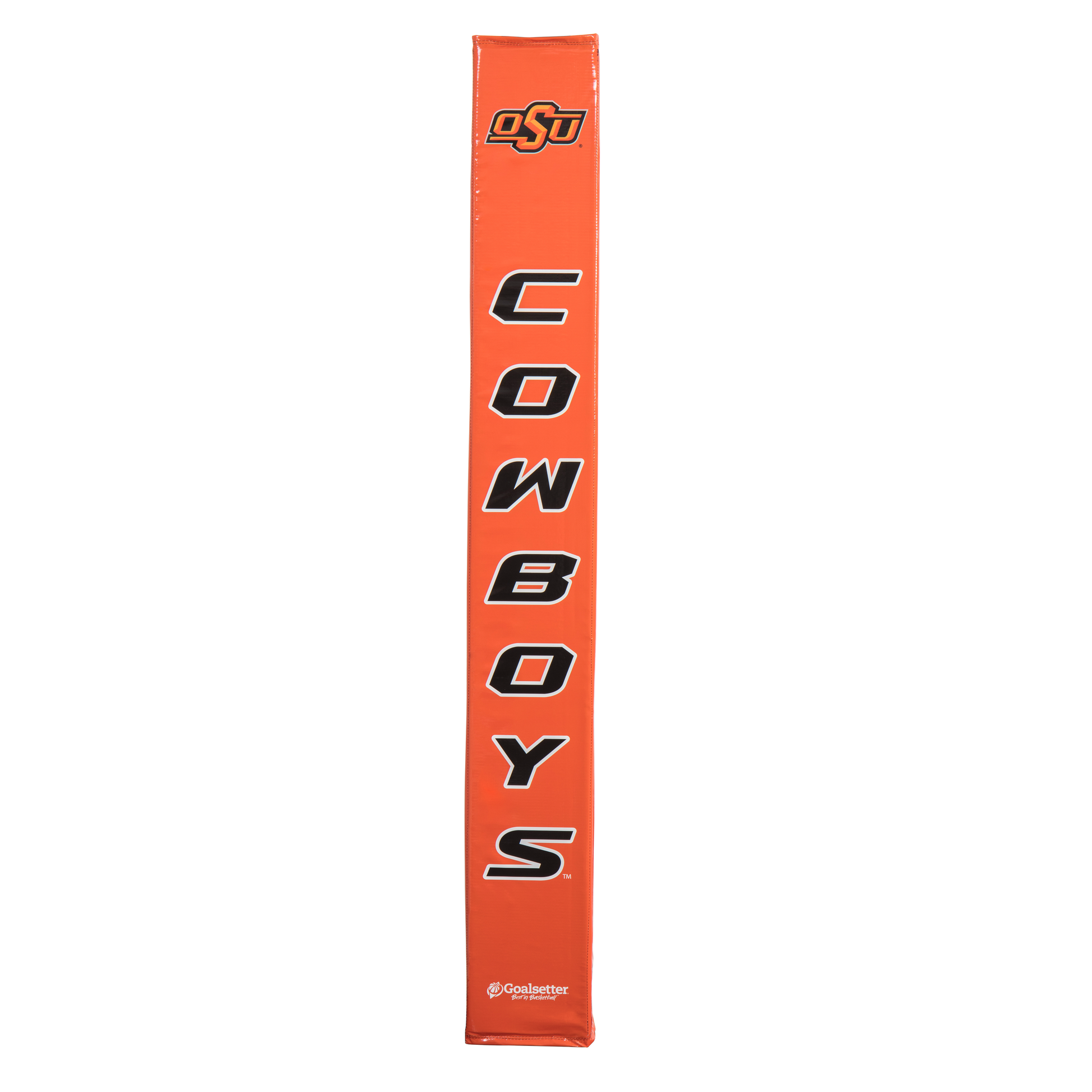 Oklahoma State Cowboys Basketball Pole Pad - Orange