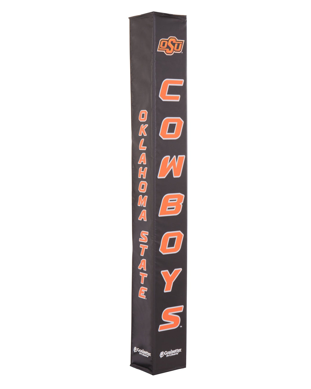 Goalsetter Collegiate Basketball Pole Pad - Oklahoma State Cowboys basketball (Black)