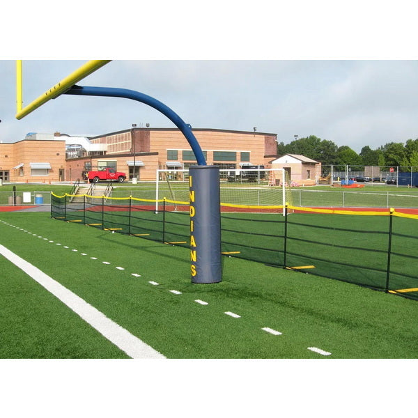 Grand Slam 4' Temporary Baseball Field Fencing (10' Spacing)