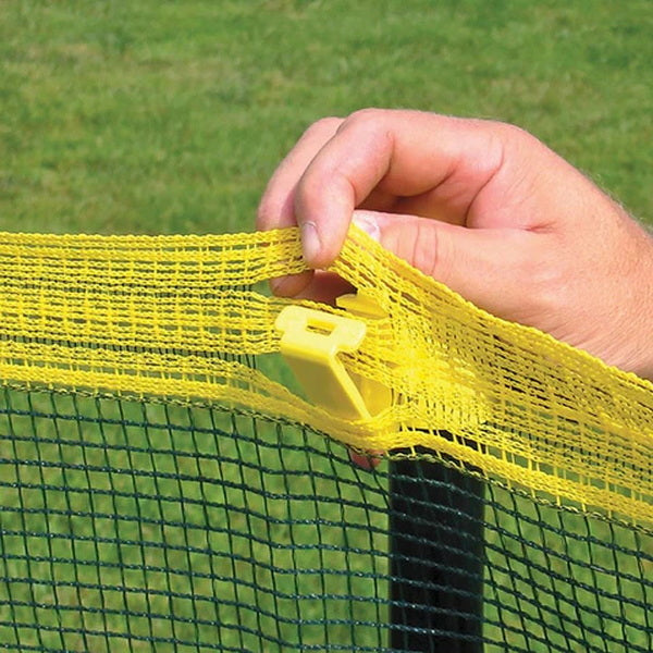 Grand Slam 4' Temporary Baseball Field Fencing (5' Spacing)