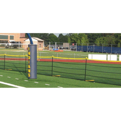 Grand Slam 4' Temporary Baseball Field Fencing (5' Spacing)