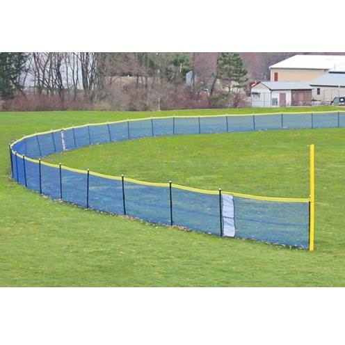 Grand Slam In-Ground Baseball Field Fence Kit (5' Spacing)
