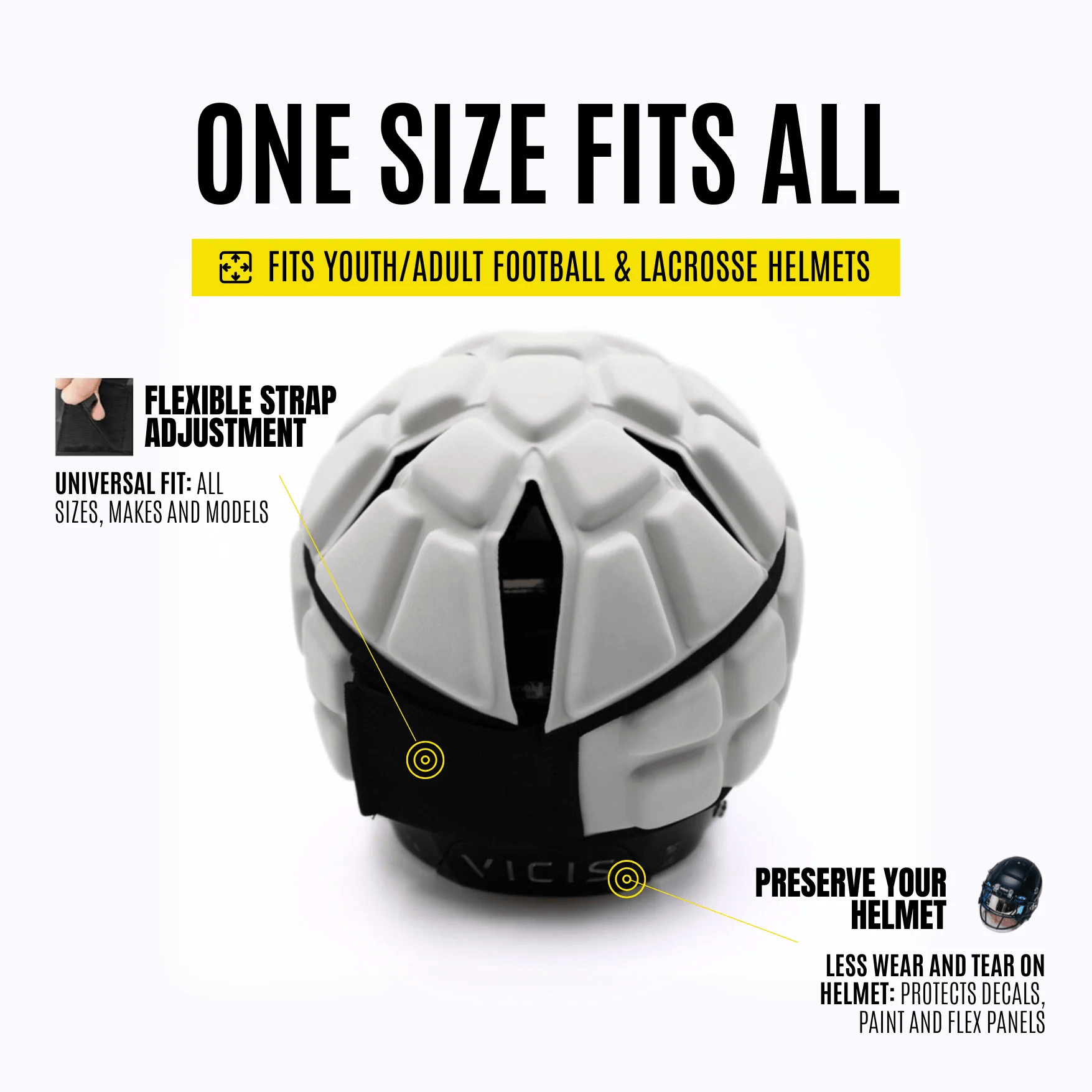 Guardian Caps XT Football Soft-Shell Helmet Cover (MOQ 5)