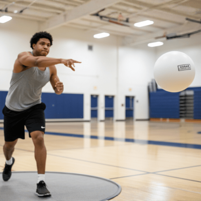 Hadar Athletic High Density Tungsten Indoor Hard Shell Shot Put