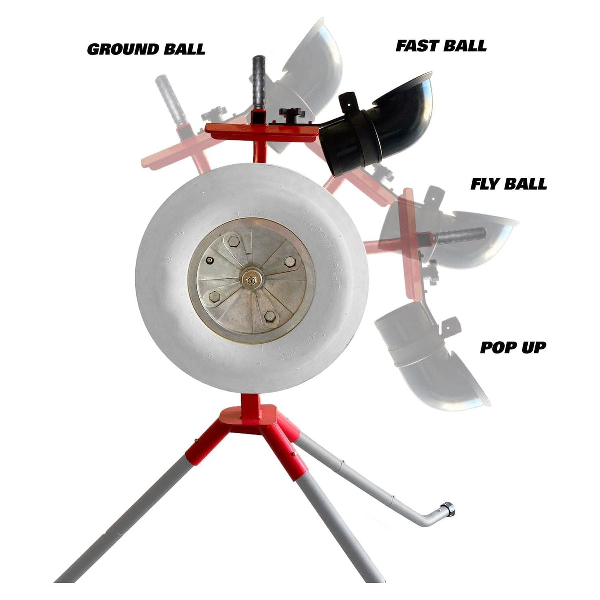 Heater Blaze Combo Heavy Duty Pitching Machine BPM799C