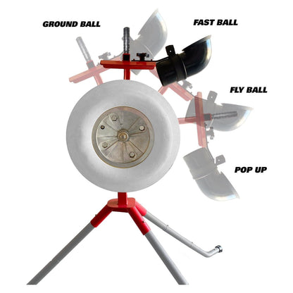 Heater Blaze Combo Heavy Duty Pitching Machine BPM799C