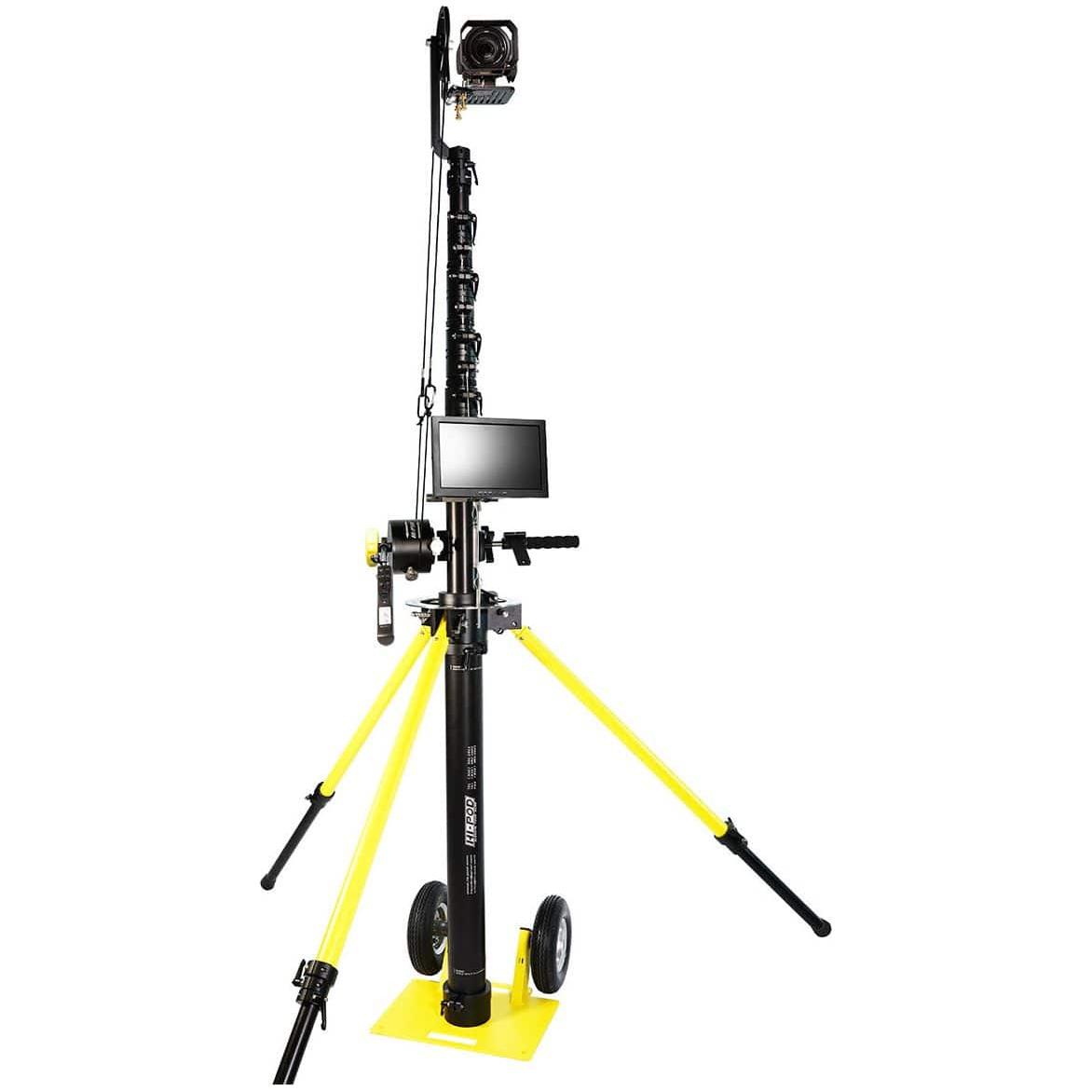 Hi-Pod Pro X17 (HD)+Mobile Kit - 17FT Pole Sports Video Recording Camera System