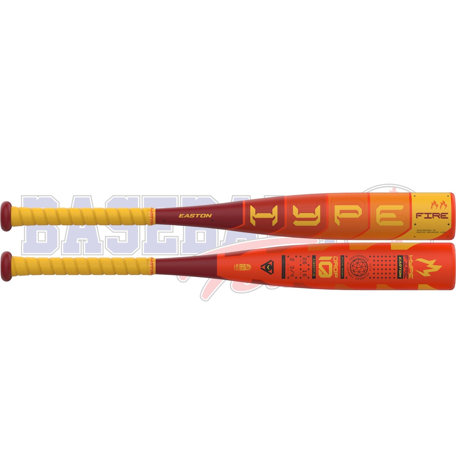 Hype Fire Junior Big Barrel USSSA 2 3/4" Barrel Youth Baseball Bat (-10)
