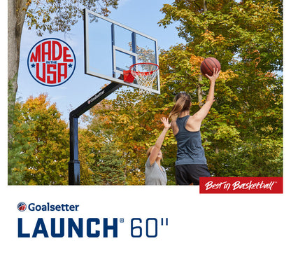 Goalsetter Launch Series 60" In-Ground Basketball Hoop
