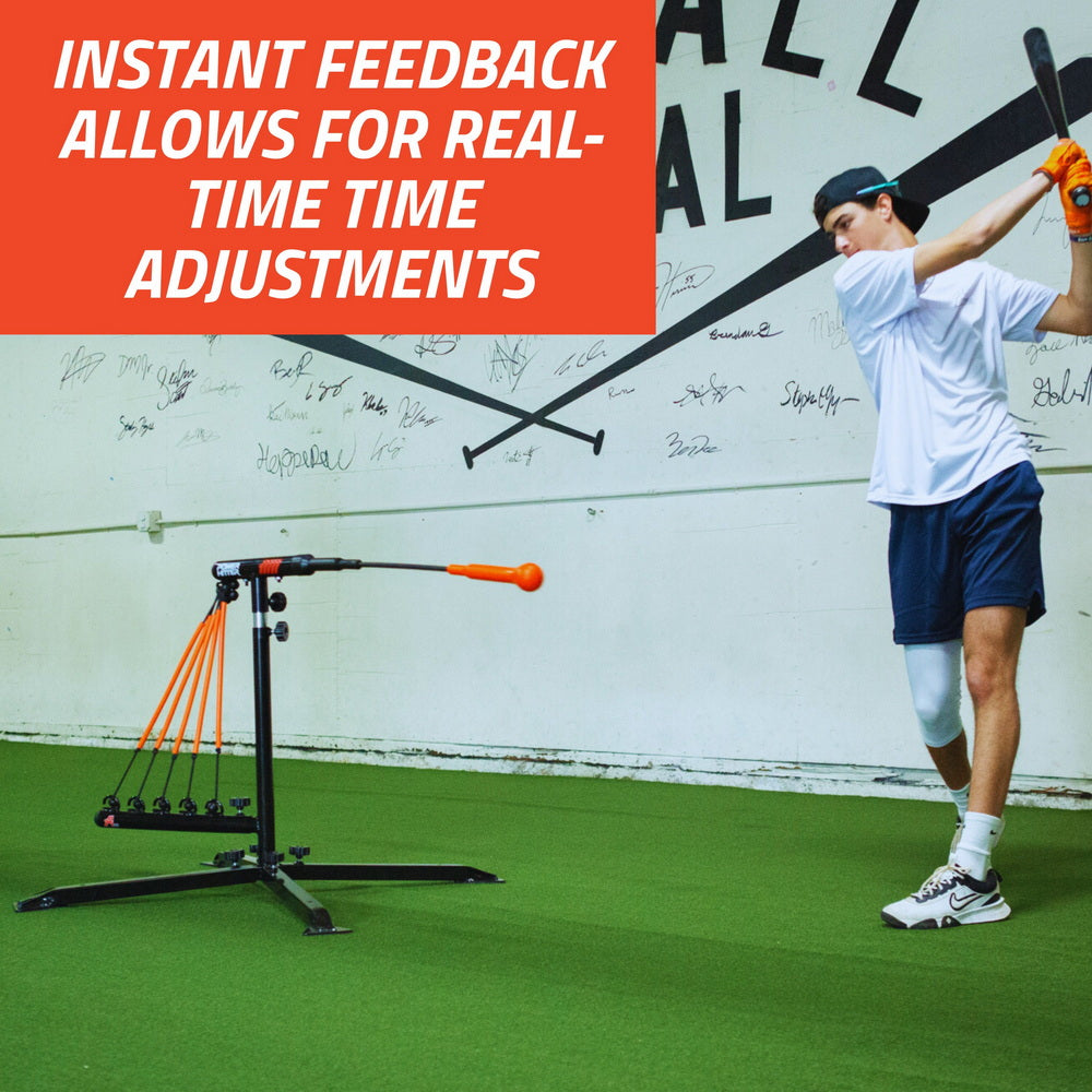 Power Hitter Baseball Swing Trainer Batting Tee