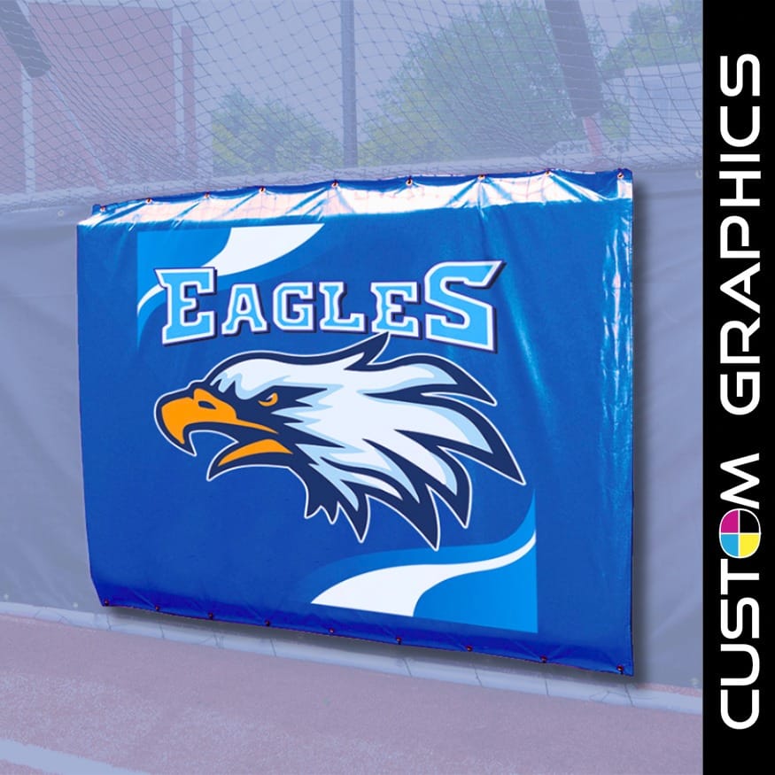 Jaypro Batting Cage - Skirt Drop with Digital Graphic SKT-DROP