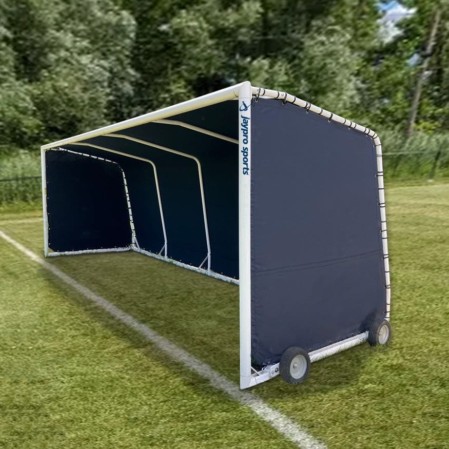 Jaypro Club Team Shelter - Portable - Aluminum Frame w/ Weather Resistant Covering CTS-18