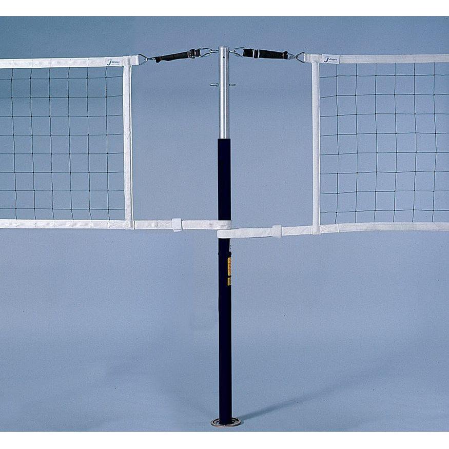 Jaypro FeatherLite Volleyball Net Center Upright System (3-1/2 in. Floor Sleeve) PVBC-500