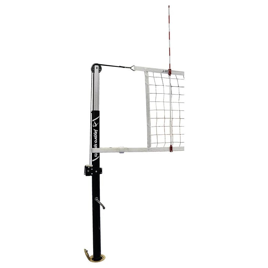 Jaypro FeatherLite Volleyball System (3 in. Floor Sleeve) PVB-4500