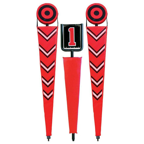 Jaypro Football Flip Down Indicator with 8' Chain Package FBCSPKG