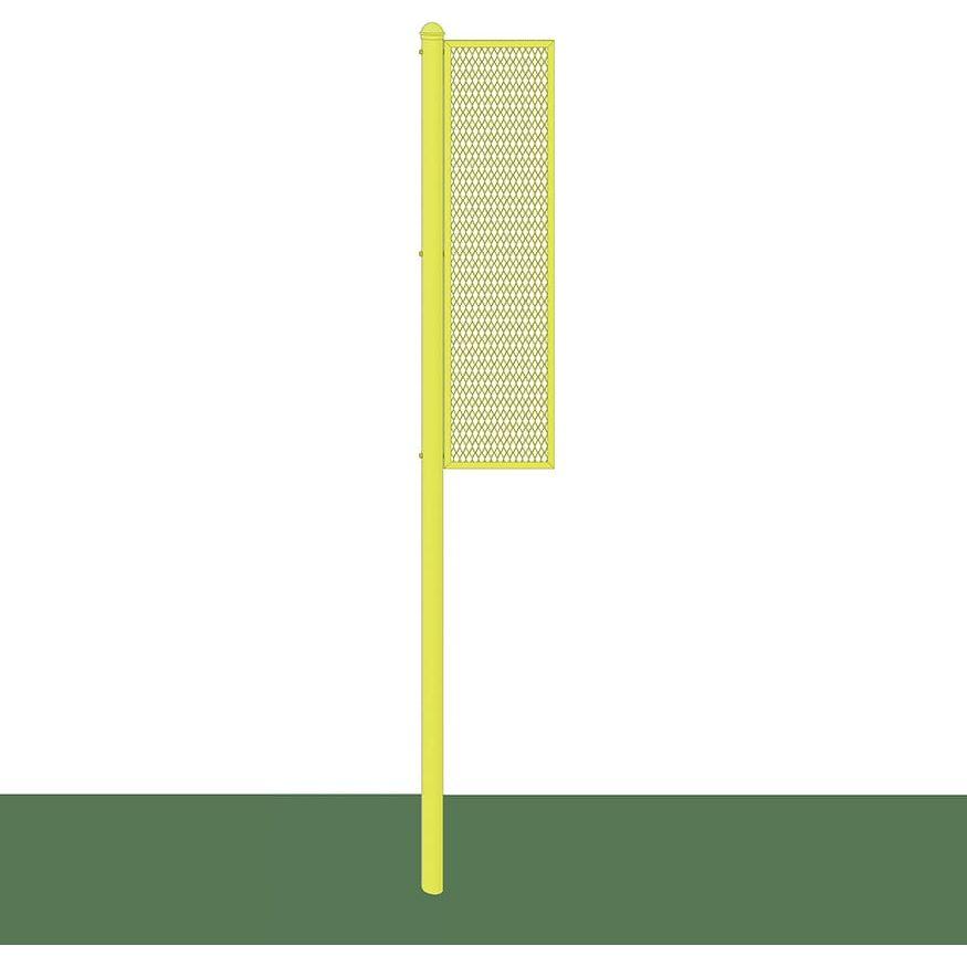 Jaypro Foul Poles - Collegiate (12') - (Yellow) BBSBFP-12