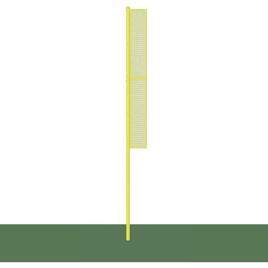 Jaypro Foul Poles - Collegiate (20') - (Yellow) BBCFP-20