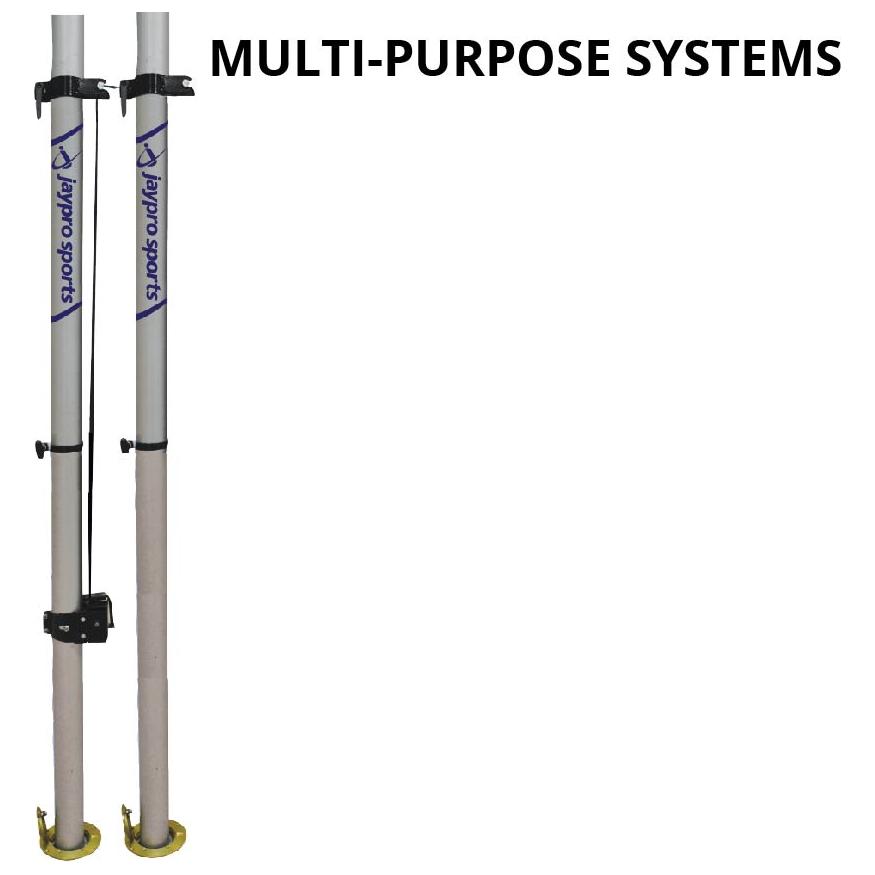 Jaypro Multi-Sport Net System w/ Ground Sleeves